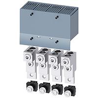 SIEMENS 3VA92540JC22 ຕົວເຊື່ອມສາຍສະບັບ BRKR 3VA1 250A LUG 4P 2W CTRL WIRE PI/DO