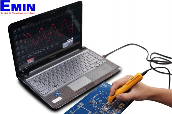 ອຸປະກອນ oscilloscope PC ປະເພດປາກກາ ສຳລັບວຽກກວດວັດສັນຍານ