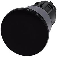 SIEMENS A6X30138750 ປຸ່ມກົດຮູບເຫຼືອງ MUSHROOM PUSHBUTTON. 40MM. ສີດຳ