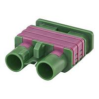 Rosenberger 59Z016-000E ອຸປະກອນເສີມ ກອງພາສຕິກ ປລັກ ຕົວຕົວກົງ E ສີຂຽວ