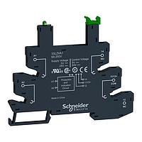 SCHNEIDER SSLZRA1 ຣີເລຍ Solid State 5-24VDC INPUT SSL1 RELAY SPRING SOCKET