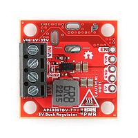 SparkFun COM-21255 ເຄື່ອງມືພັດທະນາ IC ການຈັດການພະລັງງານ SparkFun Buck Regulator Breakout - 5V (AP63357)