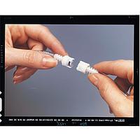 OMEGA FT-SMMPM-02-12 ການເຊື່ອມຕໍ່ດ່ວນທີ່ມີຂະໜາດນ້ອຍສຸດທີ່ຜະລິດຈາກເທີໂມພລາສຕິກ (1/8 in, Barbed Fitting, 1/8 in, Quick Coupling Male, Coupling, Barbed Fitting)