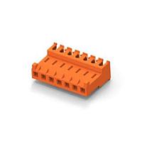 AMP Connectors - TE Connectivity 3-644718-7 ການປະກອບ Receptacle 07P MTA156 CONN ASSY 18AWG OR