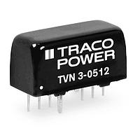 TRACO Power TVN 3-2421 ອິສເອລເທດ 3W 18-36Vin SIP-8 +/-5Vout +/-300mA
