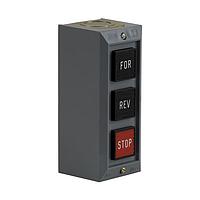 Square D 9001BG302 ສະຖານີຄວບຄຸມປຸ່ມຄູ່ 600VAC 5A, ປະເພດ B