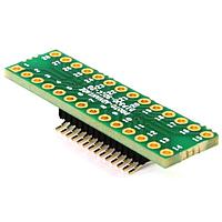 Chip Quik DIP300-SOIC-28N ອາເດັດເຕີ DIP Sockets DIP-28 (ຄວາມກວ້າງ 0.3", ຊ່ອງຫຼີ້ນ 0.1") ເປັນ SOIC-28 Narrow (ຊ່ອງຫຼີ້ນ 1.27mm, ຂະໜາດຕົວ 150/200 mil)