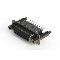 EDAC 628-015-261-257 ຕົວເຊື່ອມ D-Sub - ຕົວເຊື່ອມ D-Sub ຮ່າງເຫຼັ້ມແບບຕັ້ງຕົວມາດຕະຖານ