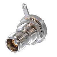 Trompeter / Cinch Connectivity Solutions M49142/10-0001 ຕົວເຊື່ອມຕໍ່ TRT Blkhd Strt Jack 3-lug Solder Pot