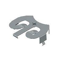 Keystone Electronics 2897 ຖານຖືຖານແບດເຕີຣີ 1632 LOCKING COIN CELL RETAINER