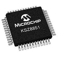 Microchip Technology KSZ8851SNLI ຕົວຄວບຄຸມ Ethernet 10/100 Controller ມີ SPI Bus I/F