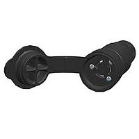 Molex 1301460220 ປຸ່ມກຳລັງແຟບ AC & ປະຕູຮັບ L5-15C WATERTITE TURNEX- ສີດຳ