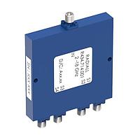 Radiall R434714001 ຕົວແບ່ງພະລັງງານ / ຕົວແບ່ງສອບ POWER DIVIDER 4W SMA 2-18GHZ