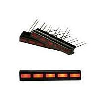 Lumex SSA-LXB525YD LED Light Arrays Yel 5 Segmnet 585nm 10mcd 110 Deg