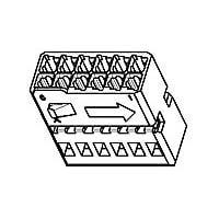 AMP Connectors - TE Connectivity 1394048-1 ກອງປະກອບ Connector Housing MQS BU-GEH 12P