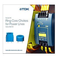 EPCOS B82723X1 ຊຸດອຸປະກອນຫຼັກຫຼັງວົງຈອນ Ring Core Choke Kit Ring Core Chokes Power Line Kit