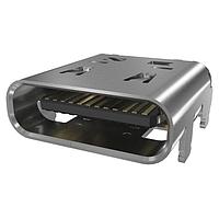 Amphenol Commercial Products 12402076E512A ຕົວເຊື່ອມ USB Type C USB4 GEN3 C, CH .1MM DUAL SMT