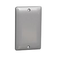 Square D SQWS140001GY ຈອງປົກ 1 GANG BLANK MATTE WALL PLATE GY