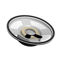 Same Sky (formerly CUI Devices) GF0661M ລະເບີດສຽງໄຟຟ້າອິເລັກໂຕຣແມກເນຕິກ, ຮູບກົງ 66 ມມ, ລຶບລຶບ 20 ມມ, PET, ເຟຣາຍຕ໌, 500 mW, 8 Ω, 430 Hz, ຕາຕະລາງບົດບາດ