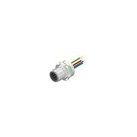 Amphenol CONEC 43-01011 ຕົວເຊື່ອມ 8P WIRE LEAD M12 FRONT MNT PLUG