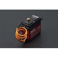 DFRobot SER0063 ມະໂຫລກດິຈິຕອນເຊີໂວມເຕີລະດັບສູງທີ່ກະທົບນ້ຳໄດ້ມີເກຍເຫຼັ້ມເຫຼັ້ມເຫຼັ້ມ (20KG, 180, IP54)