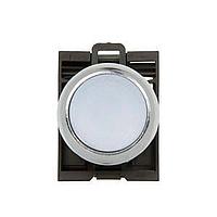 Eaton M22M-DRL-W-K10-W ປຸ່ມກົດສະລອງ ILL MTN PB METAL-BZL FLSH WHT