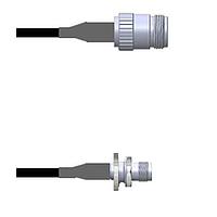 Amphenol Custom Cable Q-2704S000M084i ສາຍສັນຍານ RF N-SJ/TNC-SJB LMR24 84I