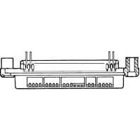 AMP Connectors - TE Connectivity 5552224-1 ຮັບສະຕິເຄັບ RECPT 24P ຕິດຕັ້ງແບບຕັ້ງຕົ້ນ