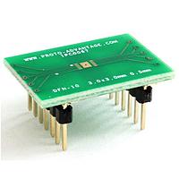 Chip Quik IPC0067 ອະເດັບເຕີແລະປະຕູກອງ DFN-10 ເປັນ DIP-14 SMT Adapter