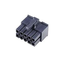Molex 46992-1010 ຮູງຮັບ Receptacle Housing MiniFitJr Rcpt DR V2 GW 10Ckt