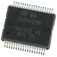 STMicroelectronics TDA7492MV13TR ເຄື່ອງເສີຍສຽງ 1-Channel Mono 25W Dual BTL Class D Audio Amp EPD PKG