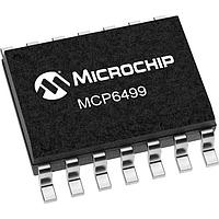 Microchip Technology MCP6499-E/SL Op Amps - ຕົວເພີ່ມສະຫຼຸບການດຳເນີນງານ ສີ່ຕົວ, 30MHz Op Amp, E Temp