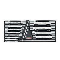 TOPTUL GAAT1501 Double End Socket Wrench Set (15 pcs)