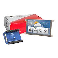 4D Systems gen4-4DCAPE-50T ຈໍຕອງຕ້ອງ 5.0", 800x480 ພິກເຊວ, LCD Cape ສໍາລັບ BeagleBone Black ມີຈໍຕອງຕ້ອງສະແດງຜົນແລະ gen4-4DCAPE-ADAPTOR