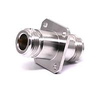 Radiall R161715000 ຕົວແປ RF - ໃນຊຸດ N / ຕົວແປກະຕ່າຍສີ່ຫົວຍິງ-ຍິງ