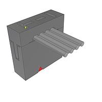Samtec HCSS-02-S-12.00-01 ອິດຊີ ອິດຊີ ຊໍເກດ ແລະ ການປະກອບສາຍສະເພາະ Terminal, 0.100" Pitch