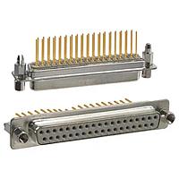 NorComp 172-037-142R021 ປລັກ 37P ຜູ້ຊາຍ ສາຍກັບສາຍ .250" ແນວກະດູກ B/S