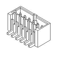Molex 87437-0543 ຊຣູດເດດ 5 CKT 1.5mm HDR. ແກ້ວ. SMT