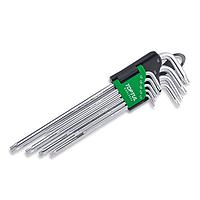 TOPTUL GAAL0924 - 9PCS Extra Long Type Star Key  Wrench Set