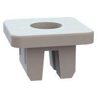 Essentra Components 60SGN01125 ກຣອມເມດ ນັດ Grommet Nut, .370x.390 ຮູ, .064-.187 ຄວາມຫນາຂອງແຜ່ນ