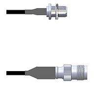 Amphenol Custom Cable Q-2604R000M008i ສາຍສັນຍານ RF N-SJB/TNC-SJ LMR24 8I
