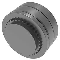 PEM PFTRCS-9.0-1.0 ຕິດຕັ້ງລົດໄຟບິງເລີ້ມ SELF CLINCHING ROLLER BEARING FASTENER 9.0 DIA 1.0 THICKNESS