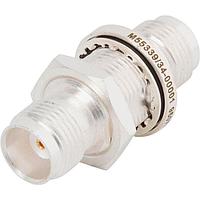 Amphenol SV Microwave SF4532-6009 RF Adapters - ໃນຊຸດ TNC F ເຖິງ F ຕົວແປ Bulkhead Adapter