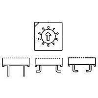 P&B DRD16E04 ສະຫນັບ DIP HEX FLUSH ACT T/H ສະຫນັບການຫຼິ້ນ ROTARY SWITCH