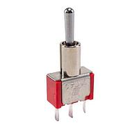 E-Switch 100SP1T1B2M2QE ສະຫນັບສະຫນູນ Toggle 5A 120VAC/28VDC On-None-On PC Mnt