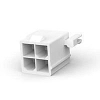 AMP Connectors - TE Connectivity 2029265-4 Headers 4P VRT HDR W/PGS GLOW WIRE