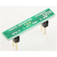 Chip Quik IPC0052 ອະເດັດເຕີແລະອະເດັດເຕີ DFN-4 ເປັນ DIP-4 SMT Adapter