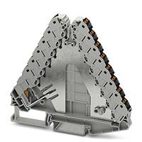 PHOENIX CONTACT 3270210 ບລອກທເີມິນອລຕິດຕັ້ງບົດບົດບົດບົດ DIN Rail FTRVB 8-FI /BK