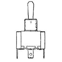 Honeywell 12TS95-7 ສະຫນັບສະຫນູນ Toggle DPDT QC TERMINALS MOM ON-OFF-MOM ON
