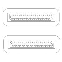 Parlex PS2828-AB-0102-S ສາຍສະບັບ IDC Ribbon Cable Assemblies .5mm41-102mm-HiroseS Display Cable
